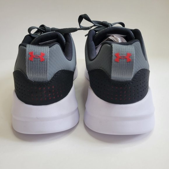 Under Armour Gray Essential Sports Style Shoe with Red Logo Men\'s Sizes main image 4
